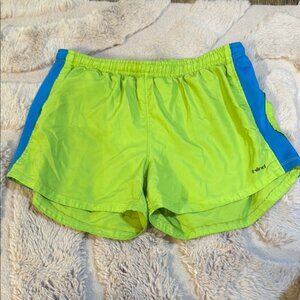 Hind Neon Green Athletic Shorts